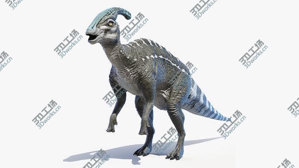 images/goods_img/20210312/3D Parasaurolophus model/1.jpg